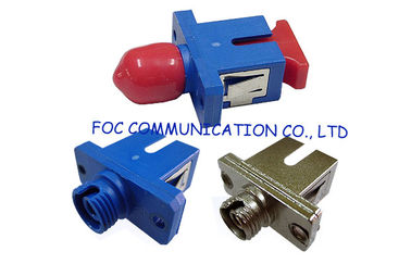 Low Insertion Loss Fiber Optic Adapter / Ftth And Fttx Sc To St Adapter
